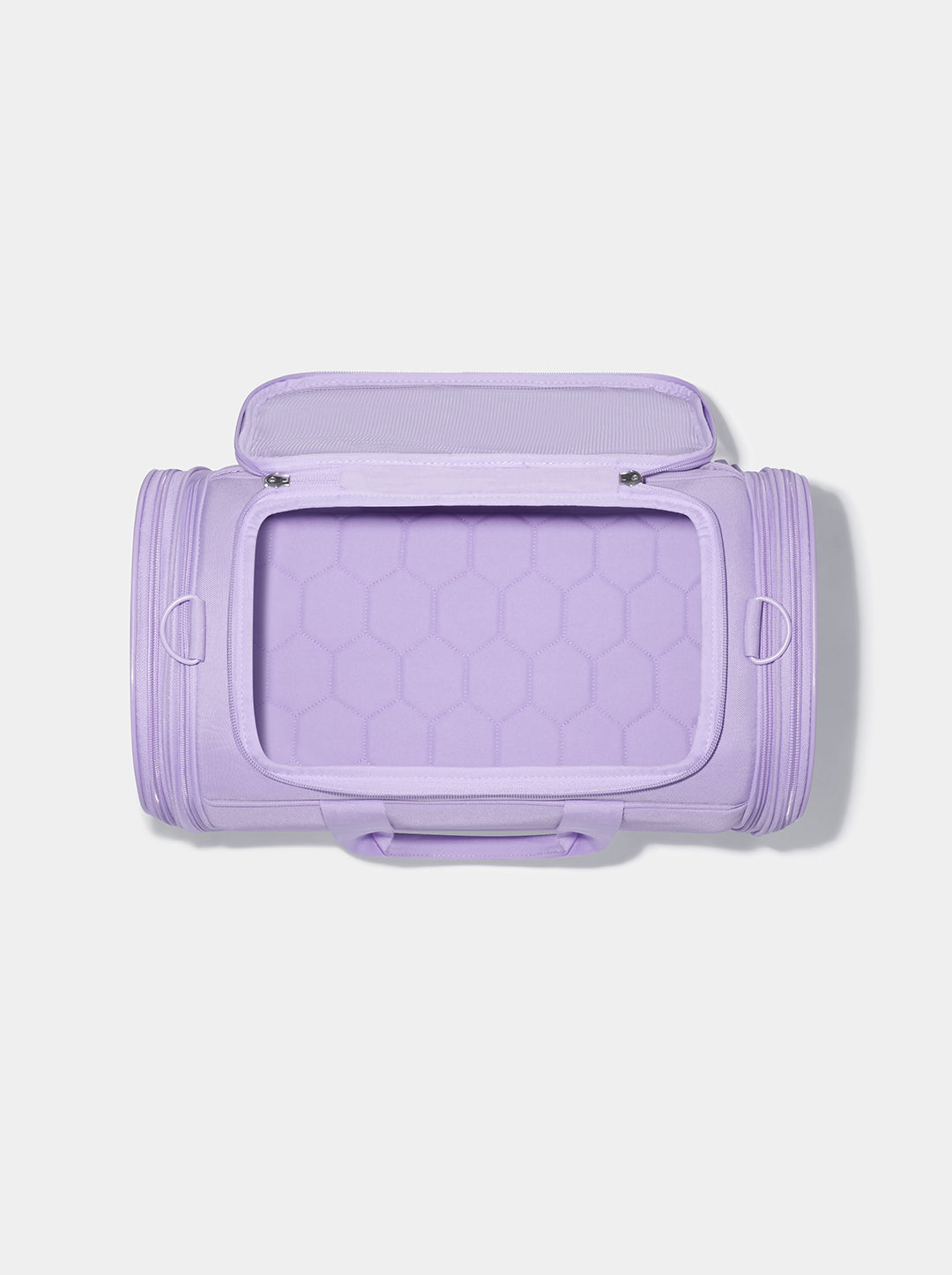 Expandable Cat and Small Dog Carrier – Violet Polyester, 18–40 in Adjustable Size